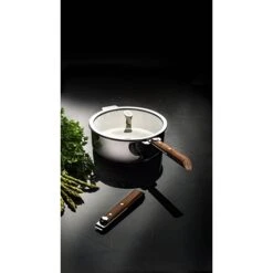 Poignée Amovible Casteline En Bois De Noyer -Cuisine Appareils Magasin 01926 2 2 Poignee amovible Casteline en bois de noyer Cristel