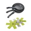 Batterie De Cuisine Poêles Anti-adhérentes Dur Comme La Pierre 20, 24 Et 28 Cm Et 3 Feutrines -Cuisine Appareils Magasin 101022 0 1 Batterie de cuisine poeles anti adherentes Dur comme la pierre 20 24 et 28 cm et 3 feutrines Mathon