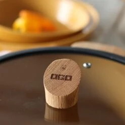 Faitout Ector Induction Aluminium Revêtu 24 Cm Jaune -Cuisine Appareils Magasin 108008 2 1 Faitout Ector induction aluminium revetu 24 cm jaune Ogo