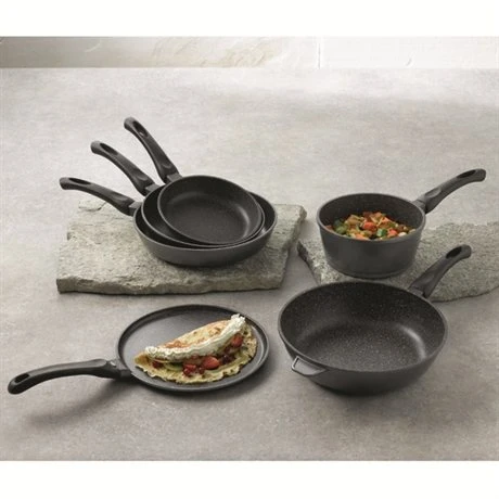 Wok Et Couvercle Revêtement Dur Comme La Pierre 28 Cm 4 Wok Et Couvercle Revêtement Dur Comme La Pierre 28 Cm – Image 2