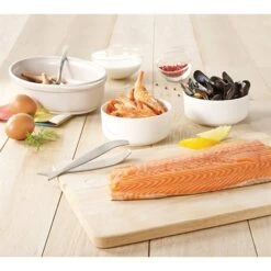 Lot Poêle à Poisson Dur Comme La Pierre 34 Cm Et Pince à Arêtes Forme Poisson -Cuisine Appareils Magasin 10954 2 1 Lot Poele a poisson Dur comme la pierre 34 cm et Pince a aretes forme poisson Mathon
