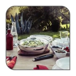 Couvercle Verre Et Inox 16 Cm Salvaspazio -Cuisine Appareils Magasin 130001 1 1 Couvercle verre et inox 16 cm Salvaspazio Lagostina