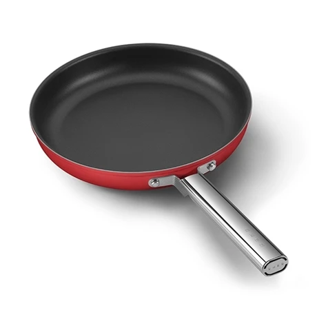 Smeg Poêle Aluminium Antiadhésive 30 Cm Rouge Mat 6 Smeg Poêle Aluminium Antiadhésive 30 Cm Rouge Mat – Image 4