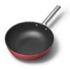Smeg Wok Aluminium Antiadhésif 30 Cm Rouge Mat -Cuisine Appareils Magasin 133006 0 6 Wok aluminium antiadhesif 30 cm rouge mat Smeg