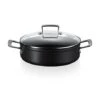 Le Creuset Sauteuse Rondeau Anti-adhérente Les Forgées 30 Cm Et Couvercle En Verre -Cuisine Appareils Magasin 133010 0 1 Sauteuse rondeau anti adherente Les Forgees 30 cm et couvercle en verre Le Creuset