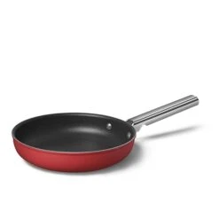 Smeg Lot De 3 Poêles Aluminium Antiadhésives Rouges -Cuisine Appareils Magasin 139004 2 1 Lot de 3 poeles aluminium antiadhesives rouges Smeg