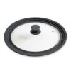 Couvercle En Verre Et Silicone Noir Multidiamètres 28, 30 Et 32 Cm -Cuisine Appareils Magasin 147001 0 1 Couvercle en verre et silicone noir multidiametres 28 30 et 32 cm Mathon