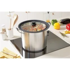 Couvercle En Verre Et Silicone Noir Multidiamètres 28, 30 Et 32 Cm -Cuisine Appareils Magasin 147001 1 1 Couvercle en verre et silicone noir multidiametres 28 30 et 32 cm Mathon