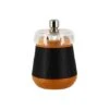 Moulin à Poivre En Bois Effet Cuir Noir -Cuisine Appareils Magasin 200029 0 1 Moulin a poivre en bois effet cuir noir Ogo
