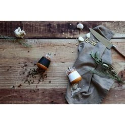 Moulin à Poivre En Bois Effet Cuir Noir -Cuisine Appareils Magasin 200029 2 1 Moulin a poivre en bois effet cuir noir Ogo