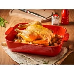 Peugeot Plat Four Rectangulaire Rouge Céramique 40 Cm 7 Peugeot Plat Four Rectangulaire Rouge Céramique 40 Cm -Cuisine Appareils Magasin 201224 2 2 Plat four rectangulaire rouge ceramique 40 cm Peugeot