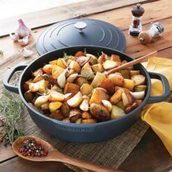 Cocotte Légère Basse Ronde En Fonte D'aluminium 28 Cm 4,1 L Coloris Noir 8 Cocotte Légère Basse Ronde En Fonte D'aluminium 28 Cm 4,1 L Coloris Noir -Cuisine Appareils Magasin 203003 2 4 Cocotte legere basse ronde en fonte d aluminium 28 cm 4 1 L coloris noir Mathon