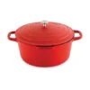 Cocotte Légère Ronde En Fonte D’aluminium 28 Cm 6,7 L Rouge -Cuisine Appareils Magasin 203007 0 3 Cocotte legere ronde en fonte d aluminium 28 cm 6 7 L rouge Mathon