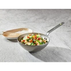 De Buyer Wok Minéral B 24 Cm -Cuisine Appareils Magasin 211022 2 1 Wok Mineral B 24 cm De Buyer