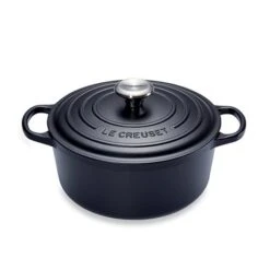 Nouveaux produits 19 Le Creuset Cocotte Fonte Rond 24 Cm Noir
