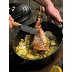 Nouveaux produits -Cuisine Appareils Magasin 213195 1 2 Cocotte fonte ovale 27 cm noir Le Creuset