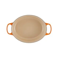 Nouveaux produits -Cuisine Appareils Magasin 213202 1 3 Cocotte fonte ovale volcanique 29 cm Le Creuset