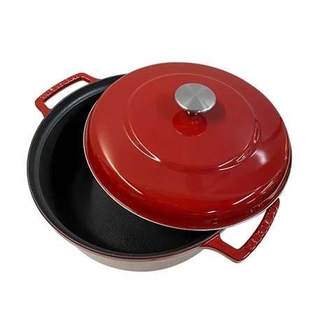 Invicta Cocotte Bistrot Rouge 28 Cm 4 Invicta Cocotte Bistrot Rouge 28 Cm – Image 2