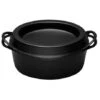 Le Creuset Cocotte Fonte Ovale Doufeu 32 Cm 7,2 L Noir Mat -Cuisine Appareils Magasin 21384 0 1 Cocotte fonte ovale Doufeu 32 cm 7 2 L noir mat Le Creuset