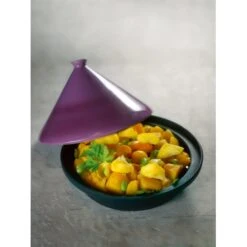 Tajine Fonte 30 Cm Aubergine -Cuisine Appareils Magasin 21837 2 5 Tajine fonte 30 cm aubergine Mathon