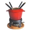 Service à Fondue 6 Personnes En Fonte Rouge 385050 -Cuisine Appareils Magasin 21855 0 2 Service a fondue 6 personnes en fonte rouge 385050 Baumalu