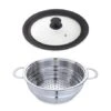 Lot Panier Vapeur Multidiamètre 20, 22, 24 Cm Et Couvercle En Verre Multidiamètre -Cuisine Appareils Magasin 229004 0 1 Lot panier vapeur multidiametre 20 22 24 cm et couvercle en verre multidiametre Mathon