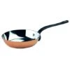 Poêle à Frire En Cuivre Massif 24 Cm 1 Poêle à Frire En Cuivre Massif 24 Cm -Cuisine Appareils Magasin 26116 0 2 Poele a frire en cuivre massif 24 cm Baumalu