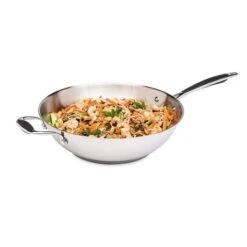 Wok Tout Inox 30 Cm Excell'Inox 5 Wok Tout Inox 30 Cm Excell'Inox -Cuisine Appareils Magasin 272029 1 1 Wok tout inox 30 cm Excell Inox Mathon