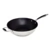 Wok Inox Antiadhérent 30 Cm Excell'Inox -Cuisine Appareils Magasin 272030 0 2 Wok inox antiadherent 30 cm Excell Inox Mathon