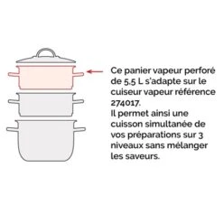 Panier Pour Cuiseur Vapeur Inox 26 Cm 7 Panier Pour Cuiseur Vapeur Inox 26 Cm -Cuisine Appareils Magasin 274019 2 5 Panier pour cuiseur vapeur inox 26 cm Mathon