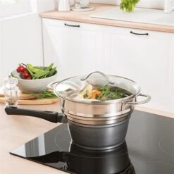 Panier Vapeur Multidiamètre 20, 22, 24 Cm -Cuisine Appareils Magasin 274020 2 2 Panier vapeur multidiametre 20 22 24 cm Mathon