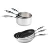 Batterie De Cuisine Excell'inox 3 Poêles Inox Revêtu Et 3 Casseroles Inox -Cuisine Appareils Magasin 279118 0 3 Batterie de cuisine Excell inox 3 poeles inox revetu et 3 casseroles inox Mathon