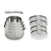 BEKA Lot De 4 Casseroles Evolution Et Un Manche + 4 Couvercles 14 à 20 Cm -Cuisine Appareils Magasin 279133 0 1 Lot de 4 casseroles Evolution et un manche 4 couvercles 14 a 20 cm Beka