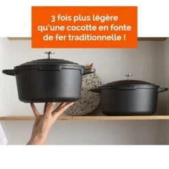 Lot Cocotte Légère Ronde Fonte Aluminium 24 Cm 4,5 L Et Panier Vapeur Multidiamètre 11 Lot Cocotte Légère Ronde Fonte Aluminium 24 Cm 4,5 L Et Panier Vapeur Multidiamètre -Cuisine Appareils Magasin 279166 4 5 Lot cocotte legere ronde fonte aluminium 24 cm 4 5 L et panier vapeur multidiametre Mathon