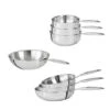 Batterie De Cuisine Inox Castel’Pro -Cuisine Appareils Magasin 279198 0 1 Batterie de cuisine inox Castel Pro Cristel