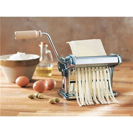 Imperia Machine à Pâtes Fraîches Acier Chromé 4 Imperia Machine à Pâtes Fraîches Acier Chromé – Image 2