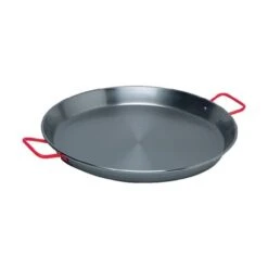 Poêle à Paëlla 46 Cm Acier Poli