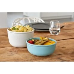 Nouveaux produits -Cuisine Appareils Magasin 301290 1 2 Bol multifonction Cirqula 3000 ml Nordic White Mepal