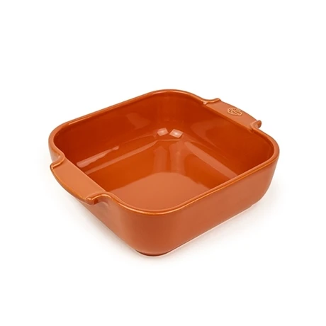 Peugeot Plat Carré Céramique Terracotta 21 Cm 3 Peugeot Plat Carré Céramique Terracotta 21 Cm