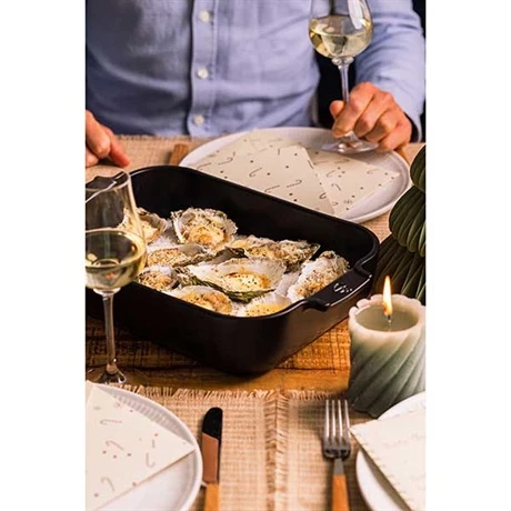 Peugeot Plat à Four Céramique Appolia Rectangulaire Noir Mat 36 Cm 4 Peugeot Plat à Four Céramique Appolia Rectangulaire Noir Mat 36 Cm – Image 2