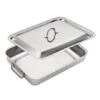 Plat à Four En Inox Avec Couvercle -Cuisine Appareils Magasin 37112 0 1 Plat a four en inox avec couvercle Inoxriv
