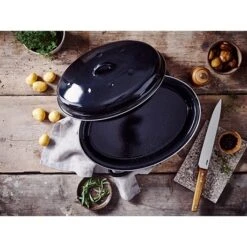 BEKA Roaster émail Roasty Cook 42 Cm 7 BEKA Roaster émail Roasty Cook 42 Cm -Cuisine Appareils Magasin 383003 2 1 Roaster email Roasty Cook 42 cm Beka