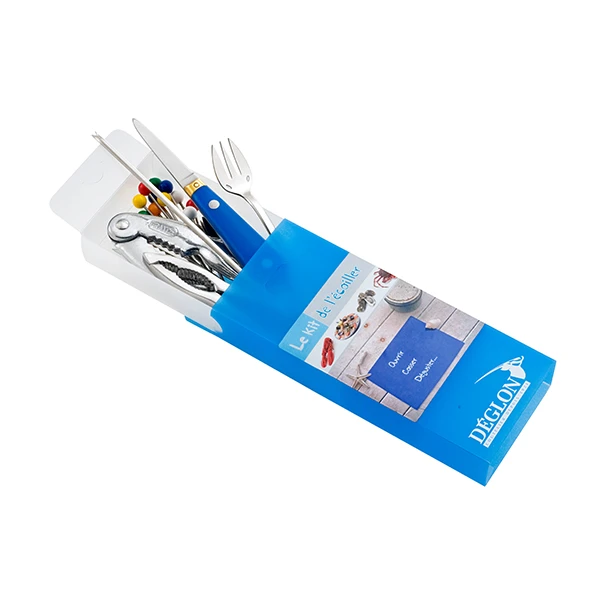 Set D’ustensiles à Fruits De Mer Inox 3 Set D’ustensiles à Fruits De Mer Inox