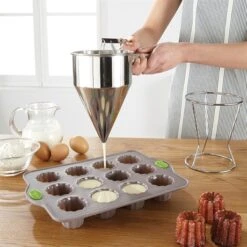 Lot Poêle 4 Pancakes Et Entonnoir à Piston 10 Lot Poêle 4 Pancakes Et Entonnoir à Piston -Cuisine Appareils Magasin 509129 3 1 Lot poele 4 pancakes et entonnoir a piston Mathon