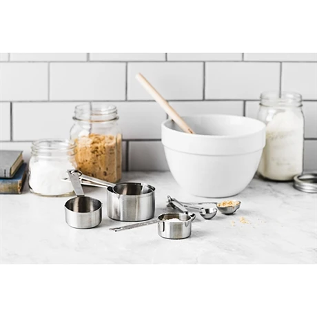 De Buyer 4 Pots Mesureurs En Inox 4 De Buyer 4 Pots Mesureurs En Inox – Image 2