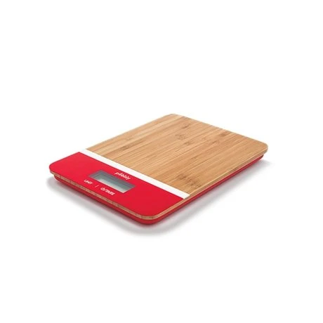 Balance De Cuisine Bambou Rouge Rectangulaire 3 Balance De Cuisine Bambou Rouge Rectangulaire