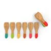 Set 6 Spatules à Raclette Bambou -Cuisine Appareils Magasin 603036 0 1 Set 6 spatules a raclette bambou Pebbly