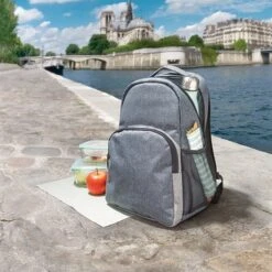 Sac à Dos Glacière Isotherme 10 L Gris 11 Sac à Dos Glacière Isotherme 10 L Gris -Cuisine Appareils Magasin 606026 4 5 Sac a dos glaciere isotherme 10 L gris Mathon