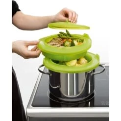 Lekue Cuit Vapeur 2 étages -Cuisine Appareils Magasin 61324 2 0 Cuit vapeur 2 etages Lekue