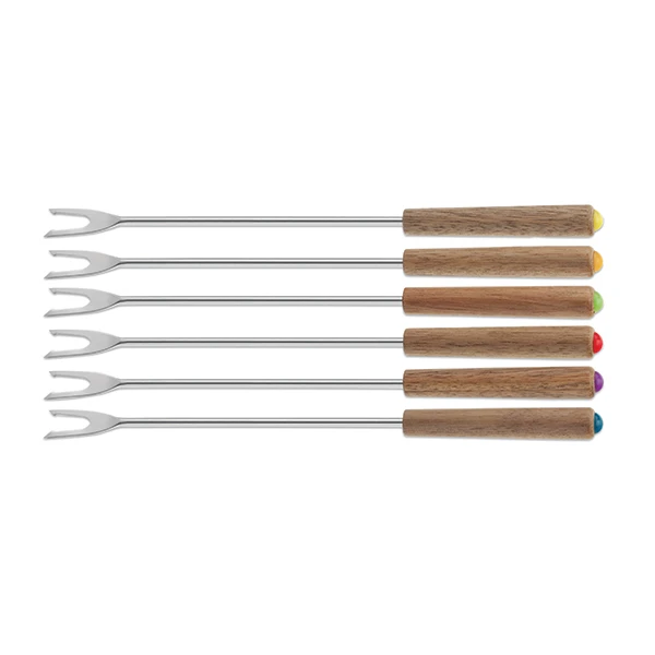 Set 6 Fourchettes à Fondue 3 Set 6 Fourchettes à Fondue